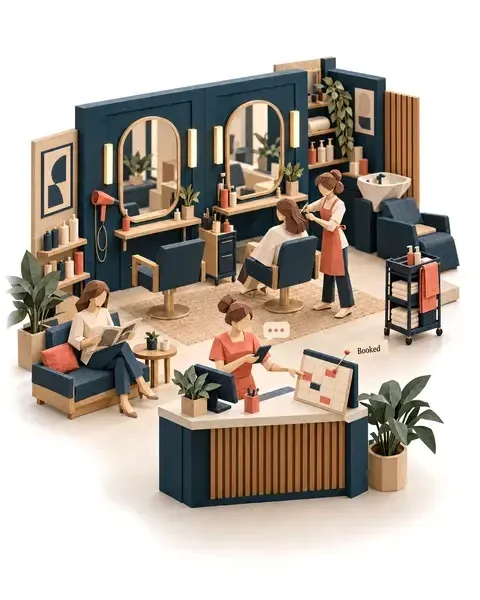 Side ai receptionist salons and spas