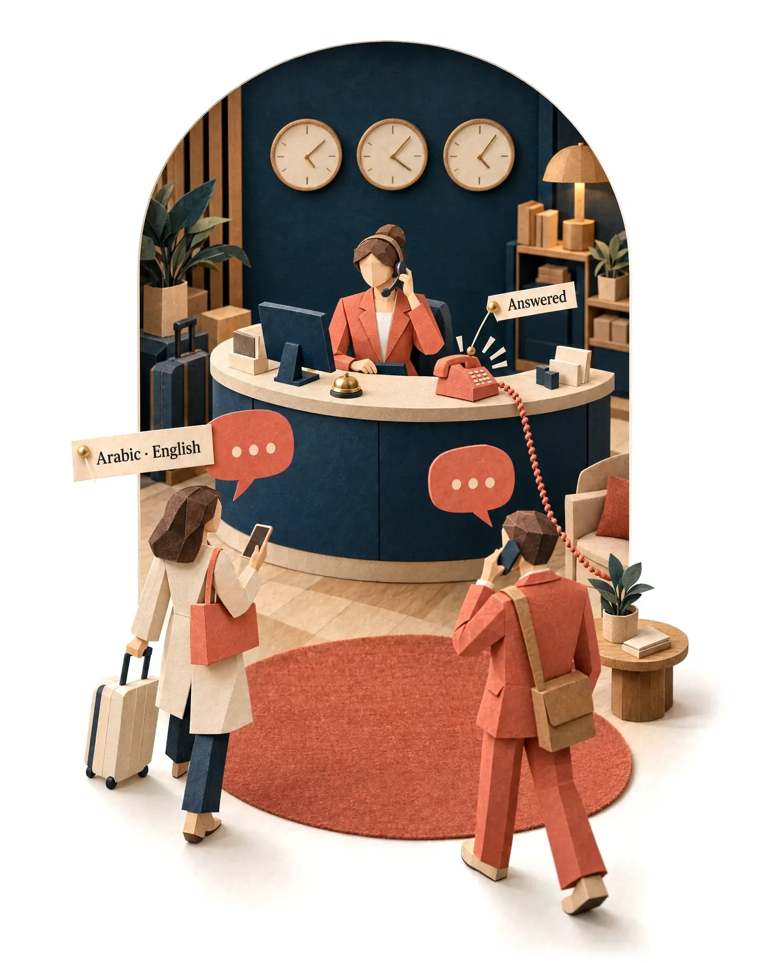 Roster ai receptionist
